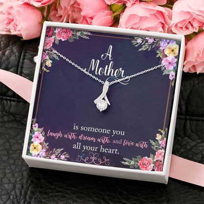 To My Mom Alluring Beauty Necklace