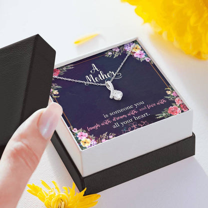 To My Mom Alluring Beauty Necklace
