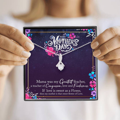 To My Mom Alluring Beauty Necklace