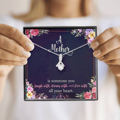 To My Mom Alluring Beauty Necklace