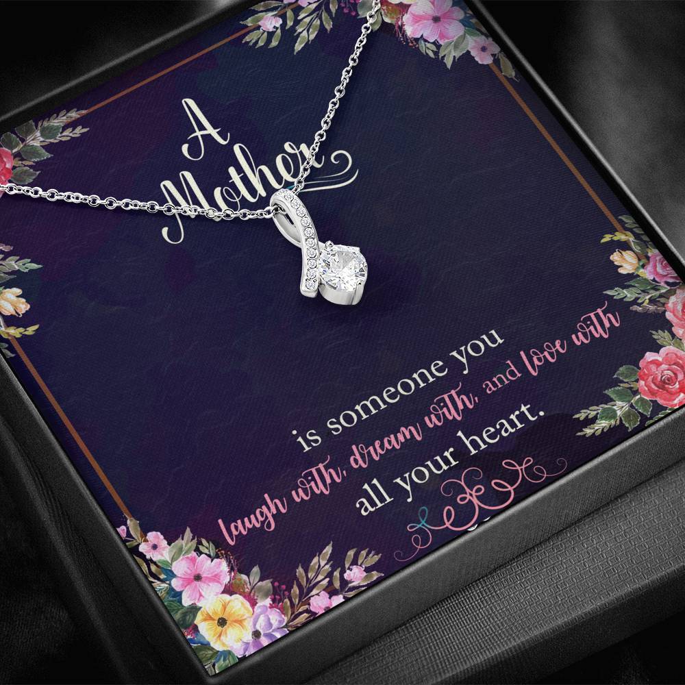To My Mom Alluring Beauty Necklace