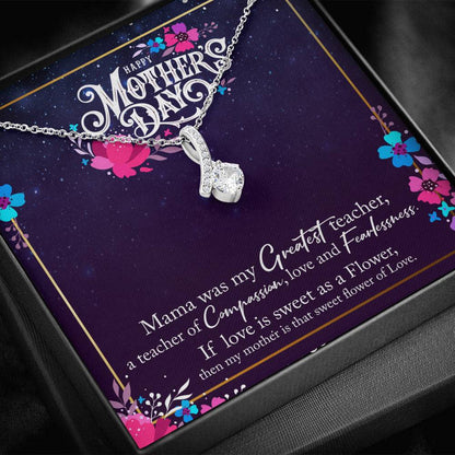 To My Mom Alluring Beauty Necklace