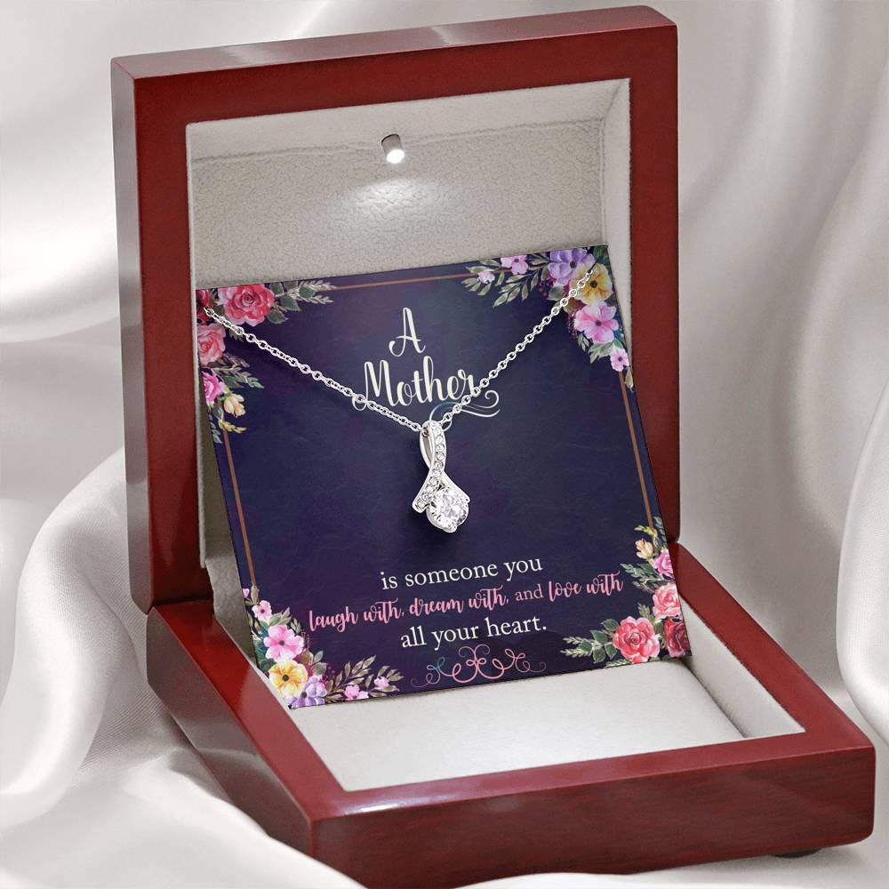 To My Mom Alluring Beauty Necklace