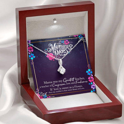 To My Mom Alluring Beauty Necklace