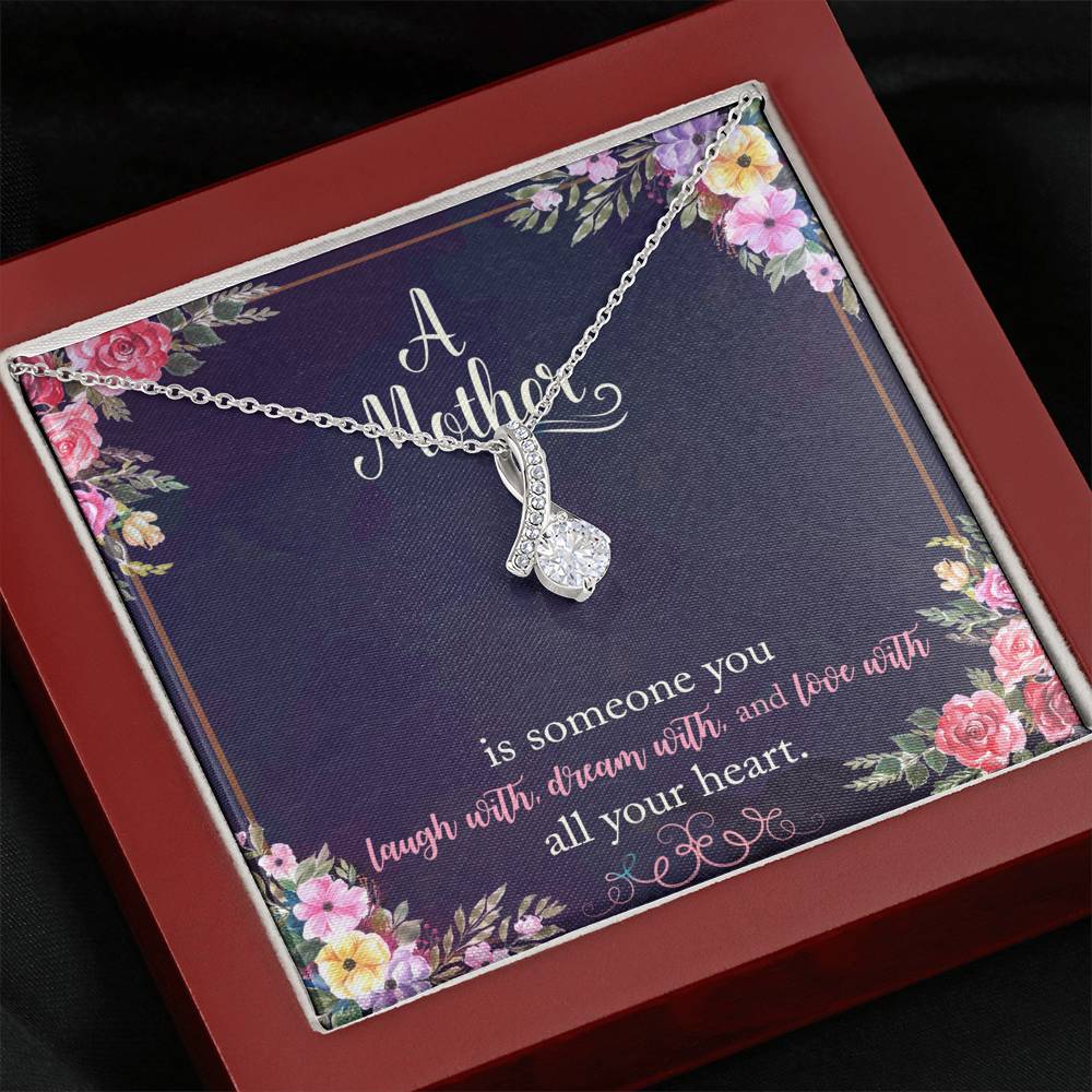 To My Mom Alluring Beauty Necklace
