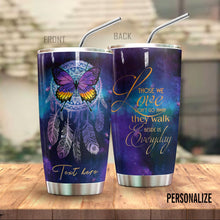 Load image into Gallery viewer, Butterfly Personalized Tumbler Dreamcatcher
