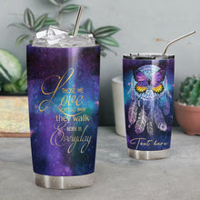 Load image into Gallery viewer, Butterfly Personalized Tumbler Dreamcatcher
