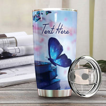 Load image into Gallery viewer, Butterfly Personalized Tumbler Fly
