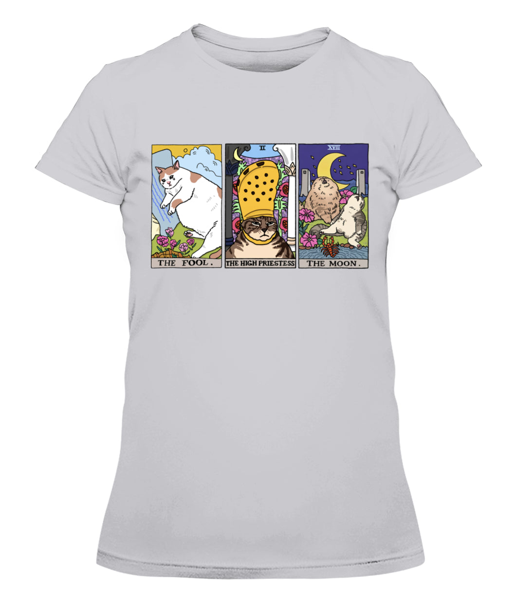Cats Tarot Custom Women's Tee & Unisex Tee