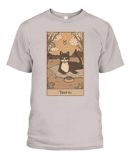 Load image into Gallery viewer, Taurus Cat Custom Women&#39;s Tee &amp; Unisex Tee
