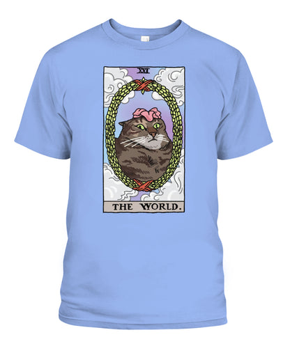 The World Tarot Flower Cat Women's Tee & Unisex Tee