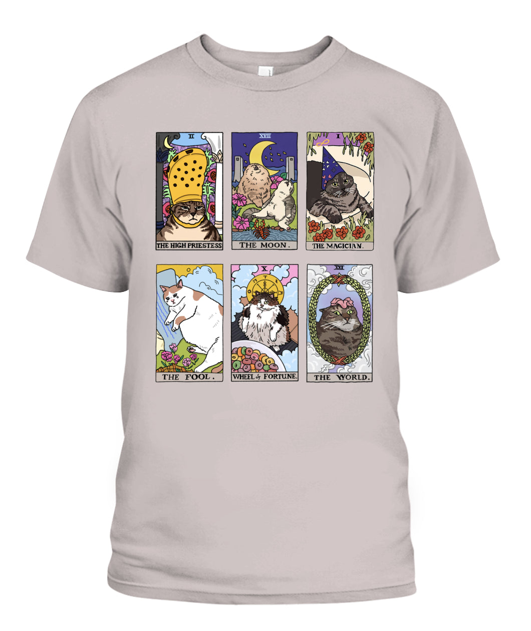 Cats Tarot Custom Women's Tee & Unisex Tee