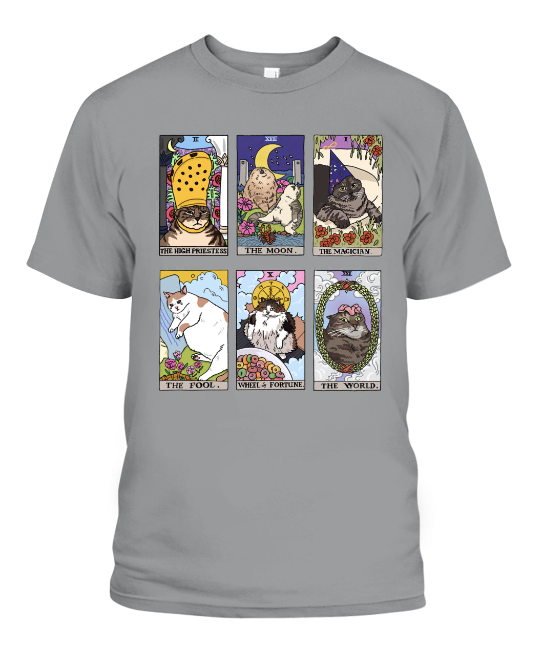 Cats Tarot Custom Women's Tee & Unisex Tee