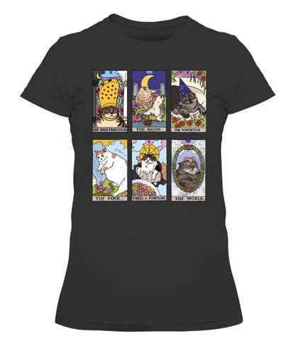 Cats Tarot Custom Women's Tee & Unisex Tee