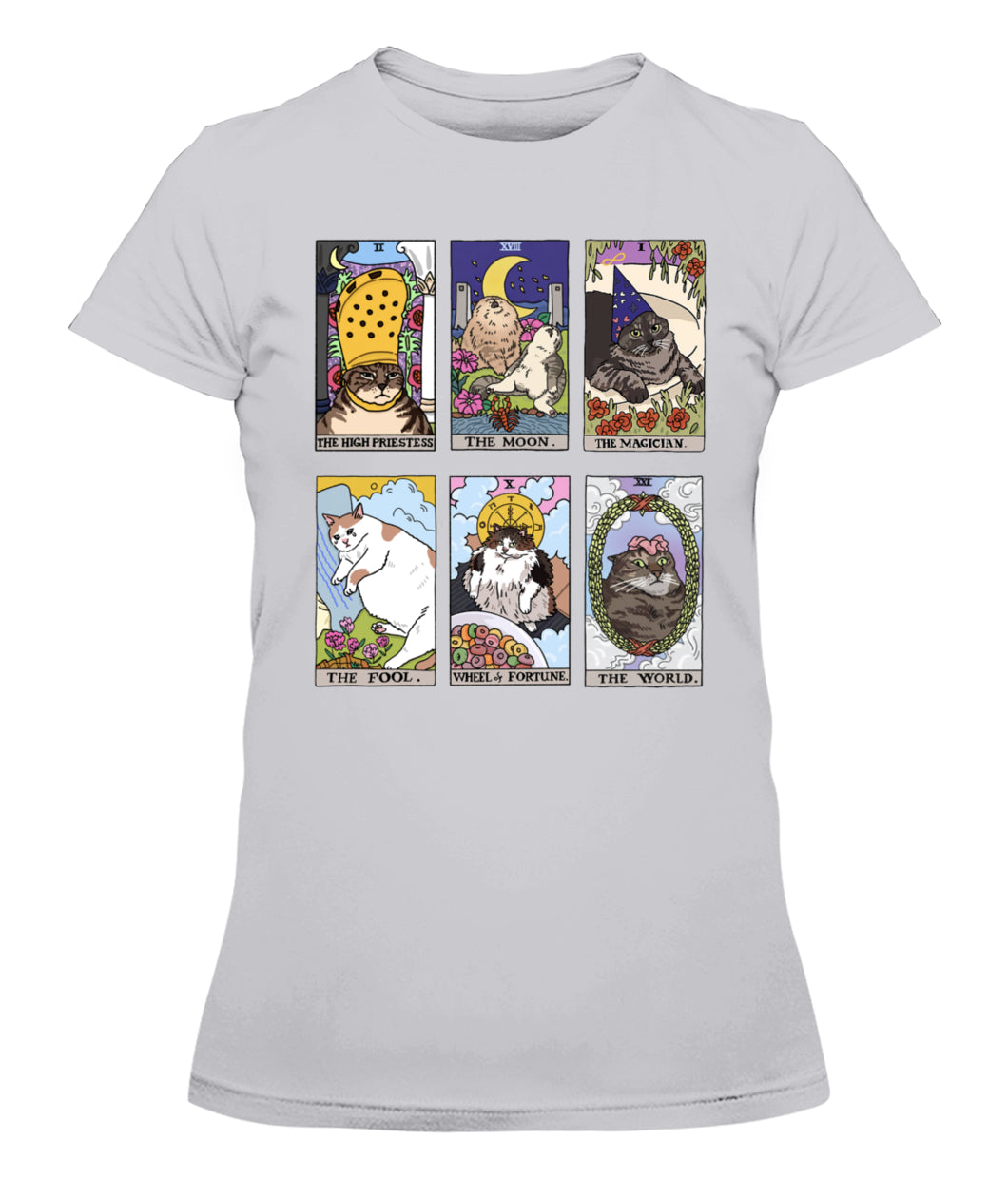 Cats Tarot Custom Women's Tee & Unisex Tee