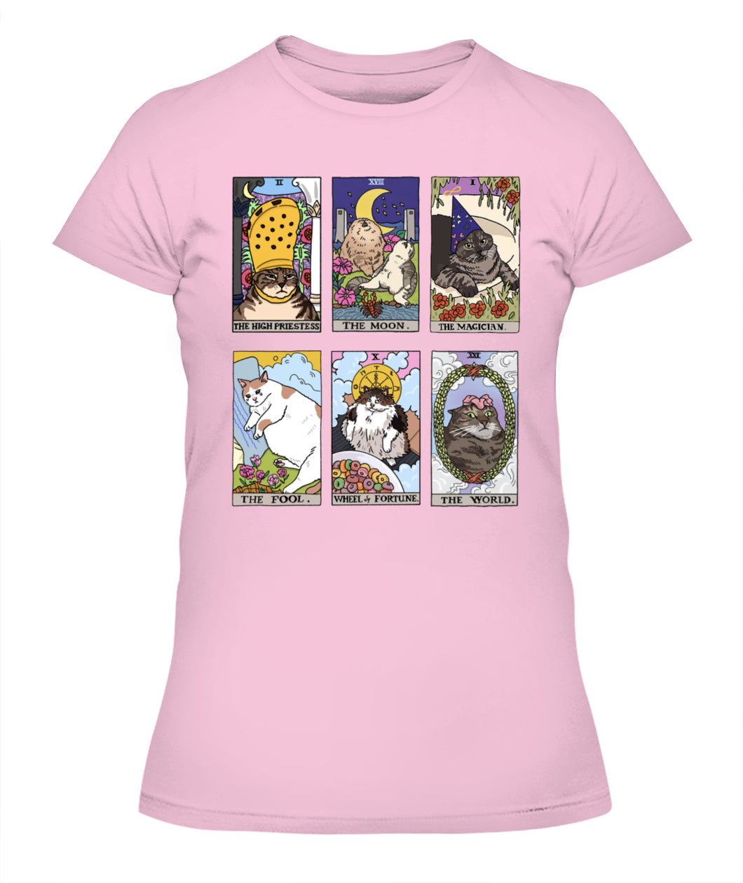 Cats Tarot Custom Women's Tee & Unisex Tee