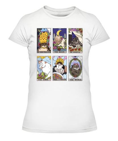 Cats Tarot Custom Women's Tee & Unisex Tee