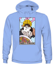 Load image into Gallery viewer, Wheel of Fortune Tarot Cat Women&#39;s Tee &amp; Unisex Tee
