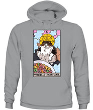 Load image into Gallery viewer, Wheel of Fortune Tarot Cat Women&#39;s Tee &amp; Unisex Tee
