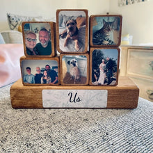 Load image into Gallery viewer, Personalized Pet Dog Cat Photo Stacking Blocks

