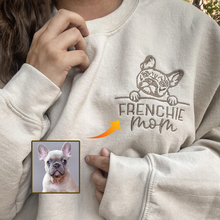 Load image into Gallery viewer, Pet Mom Personalized Embroidered Pet Dog Cat Hoodie Sweatshirt T-Shirt
