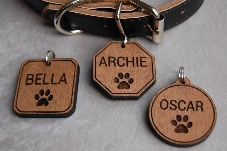 Personalised Pet Dog Cat ID Tag