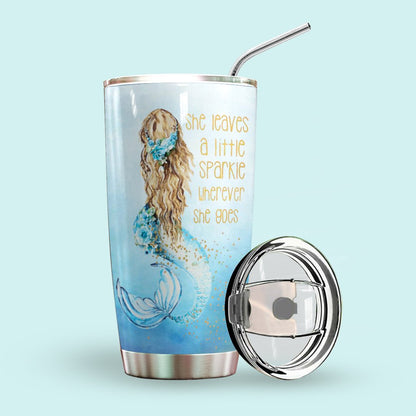 Mermaid Personalized Tumbler Sparkle