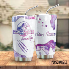 Load image into Gallery viewer, Motherhood Is A Walk In The Park Personalized Tumbler
