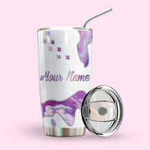 Load image into Gallery viewer, Motherhood Is A Walk In The Park Personalized Tumbler
