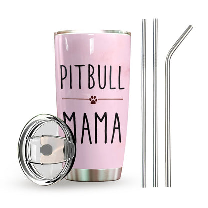 Pitbull Personalized Tumbler Pitbull Mama
