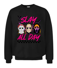 Load image into Gallery viewer, Halloween Slay All Day Graphic Apparel
