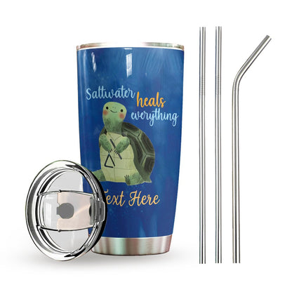 Sea Turtle Personalized Tumbler Wisdom