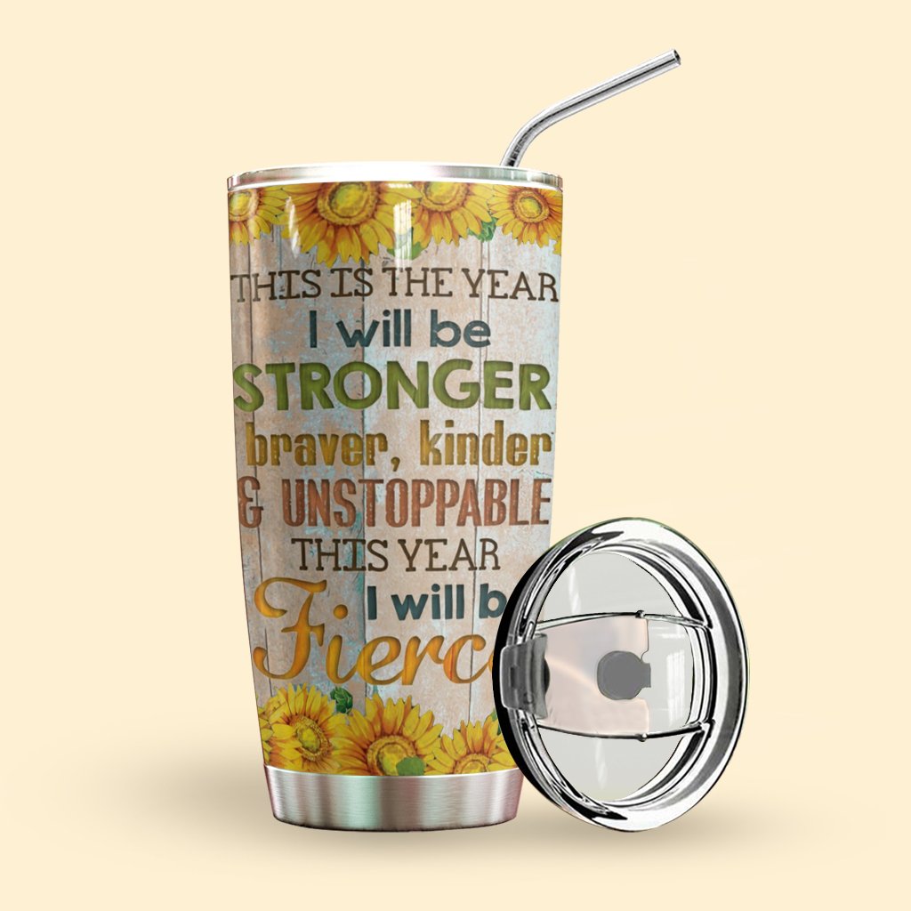 Sloth Tumbler This Is The Year