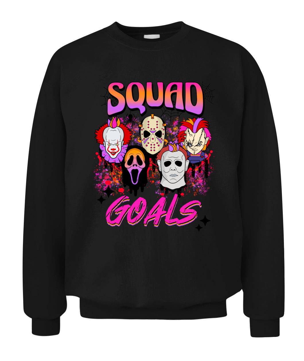 Halloween Squad Goals Graphic Apparel