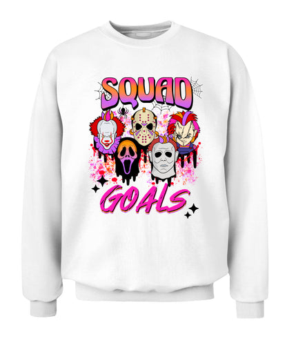 Halloween Squad Goals Graphic Apparel